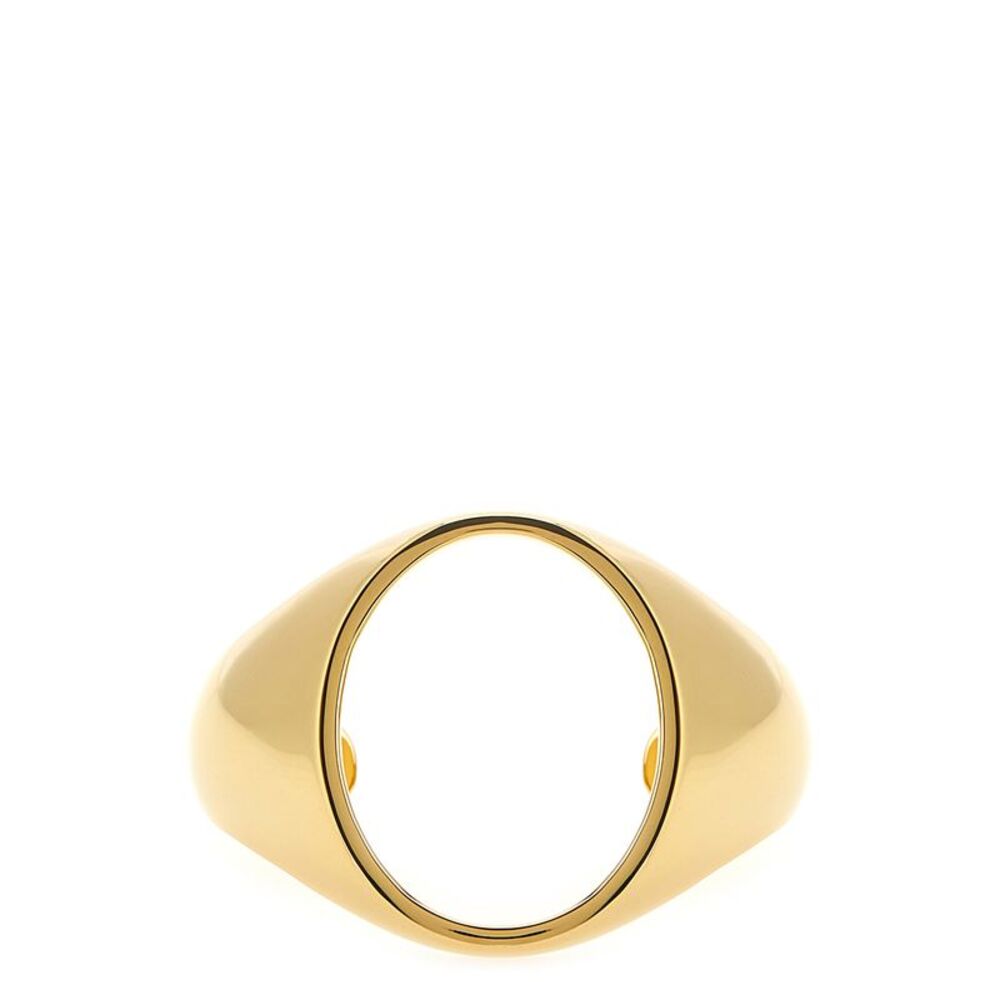 MM6 Maison Margiela Gold Brass Women's Bracelet